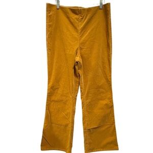 WILD FABLE Low to Mid Rise Corduroy Flare Jeans Pants Yellow Mustard